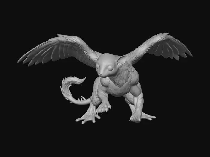 3D model for Sugar dragon