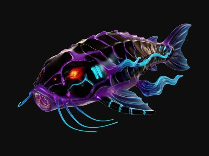 3D model for Rogue planet Pleco