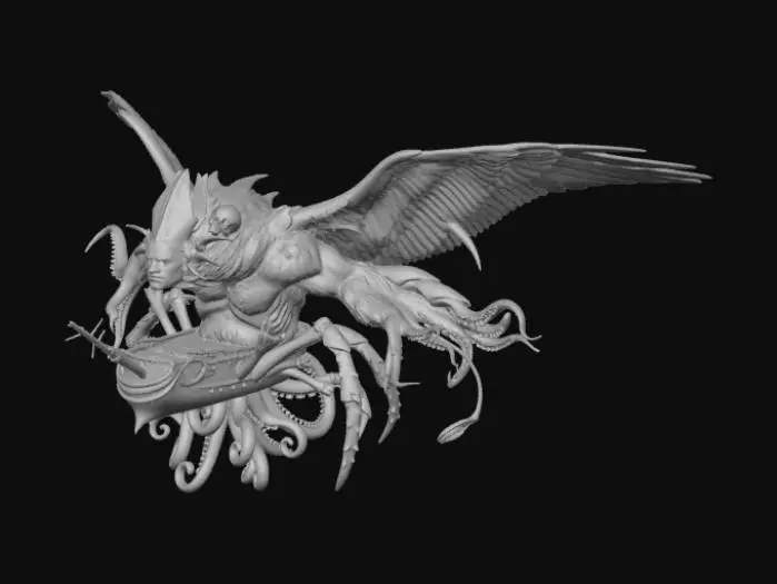 3D model for Antarctica myth/mash