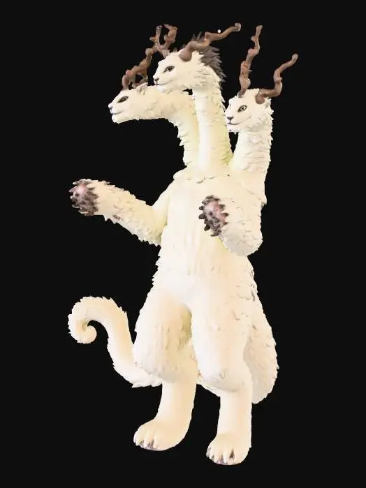 3D model for Snow Hydra Cat
