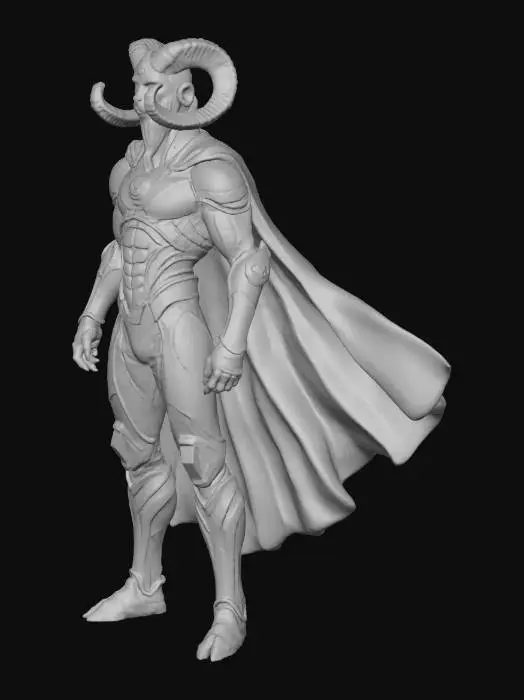 3D model for Galactic Capricorn Hero