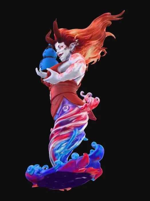 3D model for Spirit of Flames