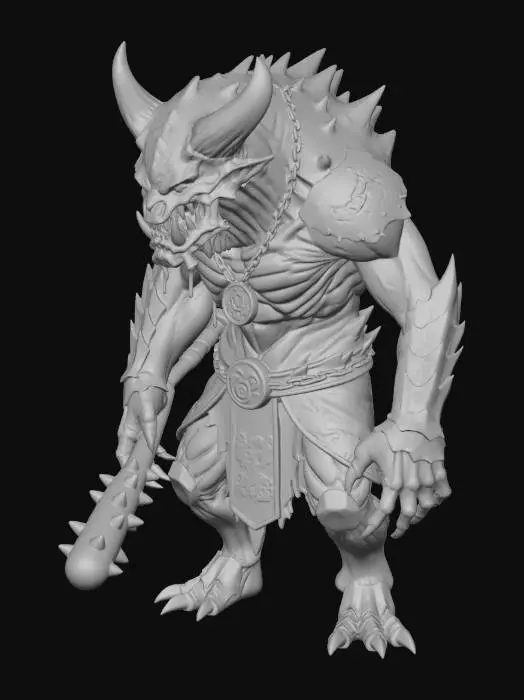 3D model for Oni demon