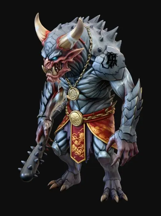 3D model for Oni demon