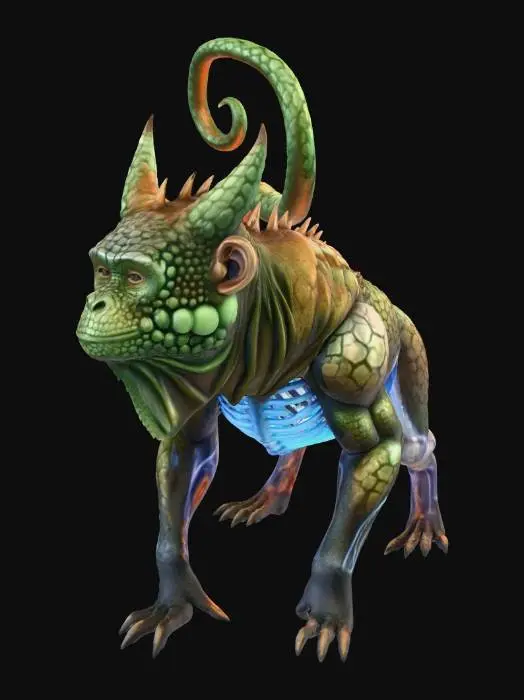 3D model for Yurei-Saru