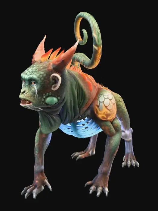 3D model for Yurei-Saru2