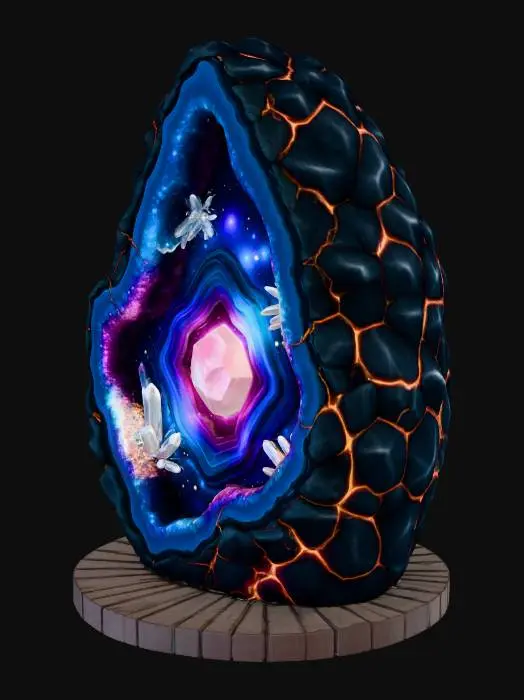 3D model for Cosmic Geode