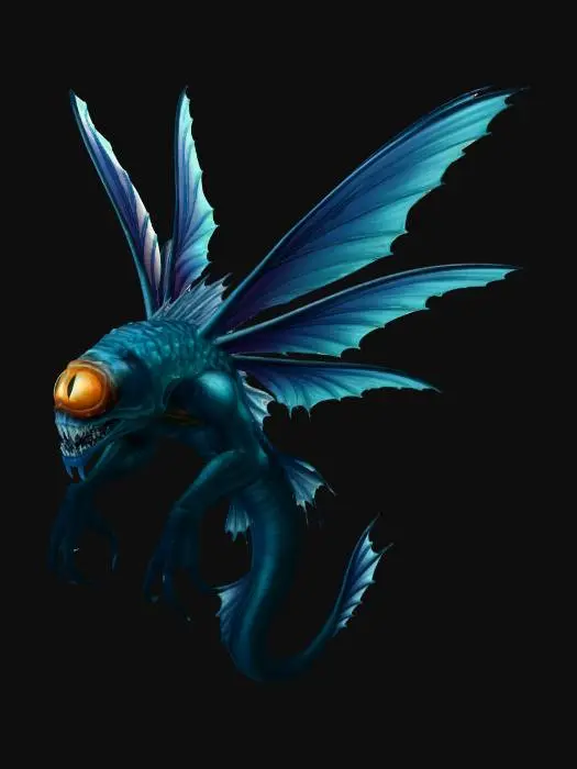 3D model for Luminous Abysscreature