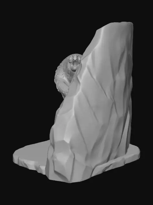3D model for Icebound Predator