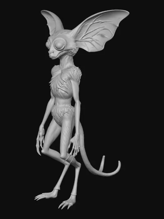 3D model for Fantastical Furry.