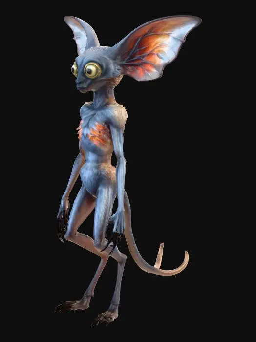 3D model for Fantastical Furry.