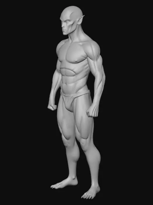 3D model for Biostar alien