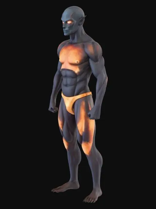 3D model for Biostar alien