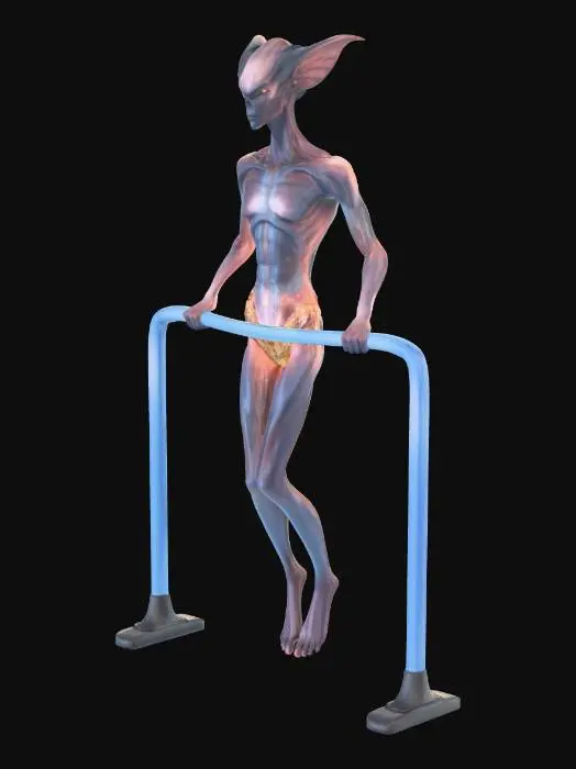3D model for Alien Workout