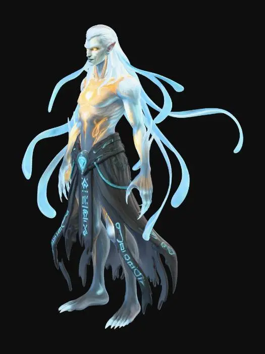 3D model for Ethereal Guardian