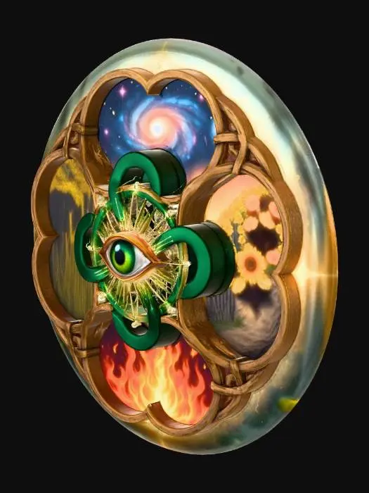 3D model for Cosmic Elements Mandala