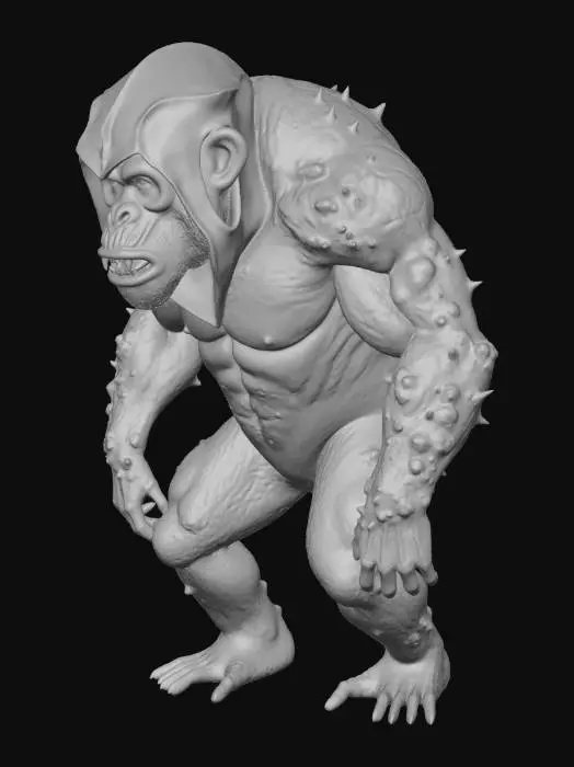 3D model for Asteroid chimpanzee