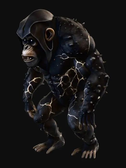 3D model for Asteroid chimpanzee