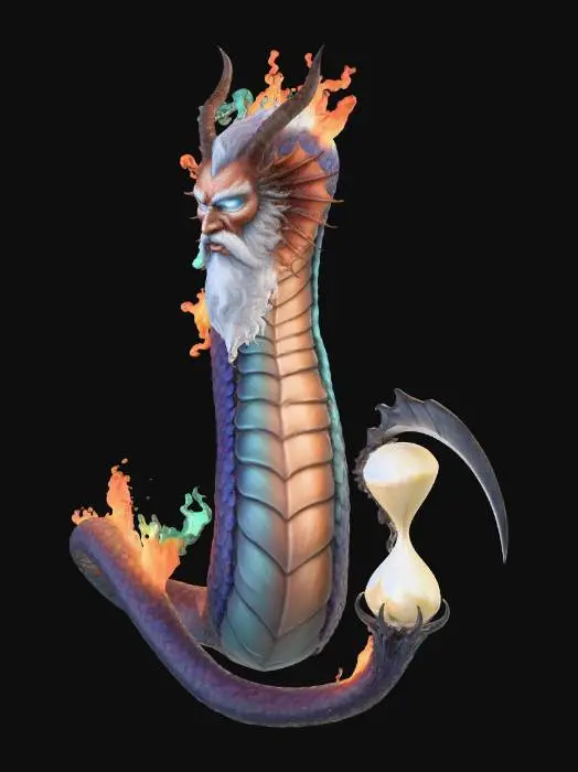 3D model for New Year's Eve guardian