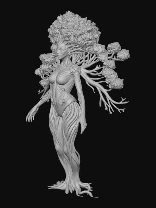 3D model for Mother Nature's Guardian