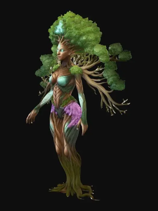 3D model for Mother Nature's Guardian