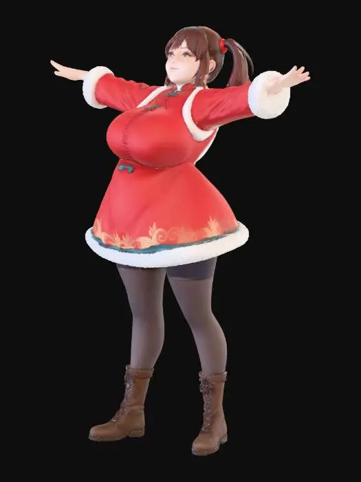 3D model for Me celebrating Chinese new Year's