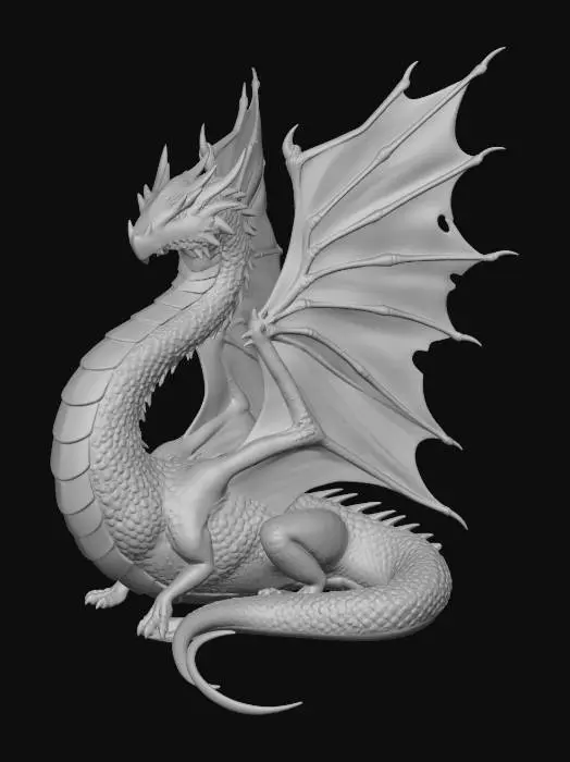 3D model for Verdant Emberwing