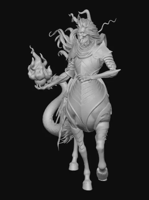 3D model for Spectral Dragon Knight