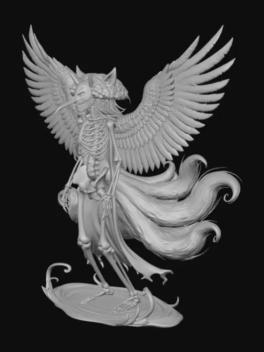 3D model for Japanese myth/mesh