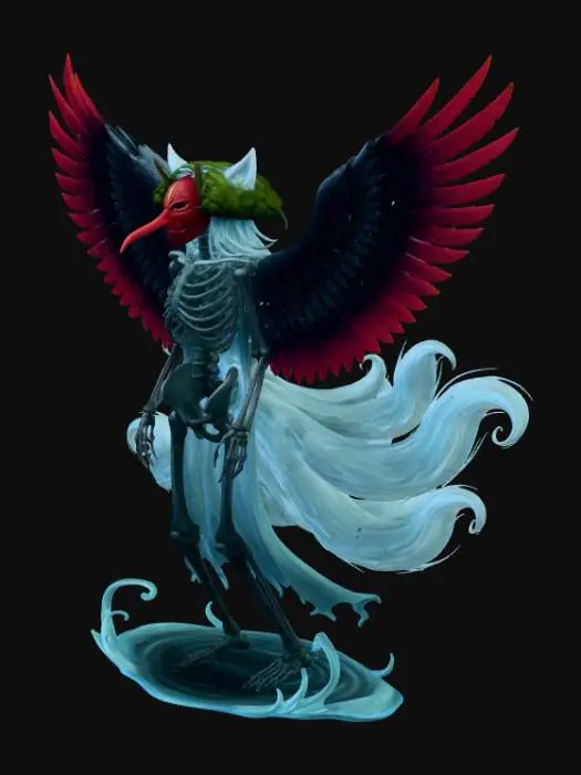 3D model for Japanese myth/mesh