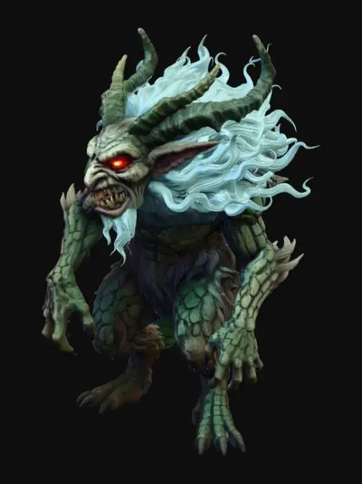 3D model for Mexico myth/mesh 2