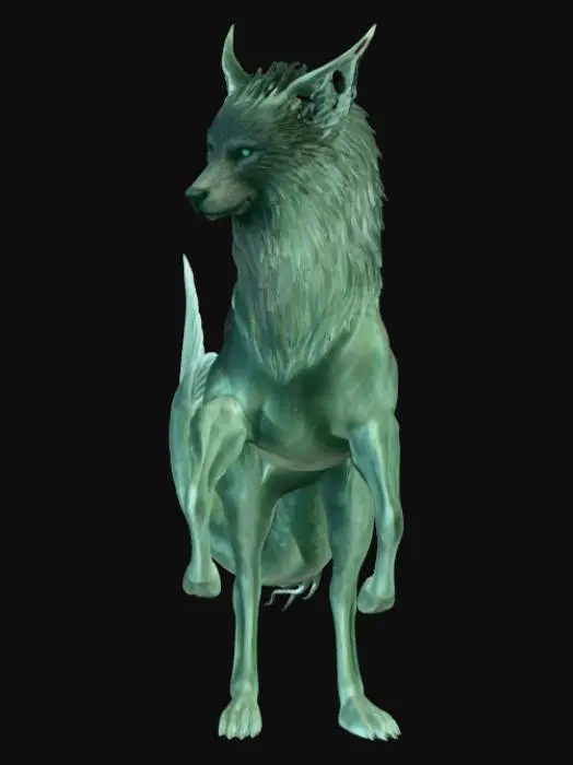 3D model for Scott/Irish The selkie tail, the wulver face, the kelpie body, the banshee skin, the brownie ears
