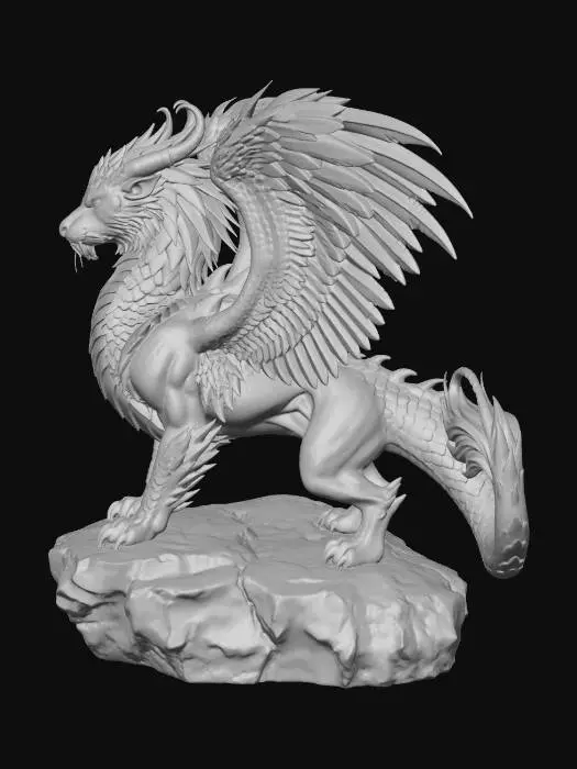 3D model for Crimson Emberwing