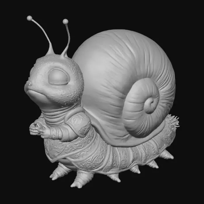 3D model for Galactic Snail Voyager
