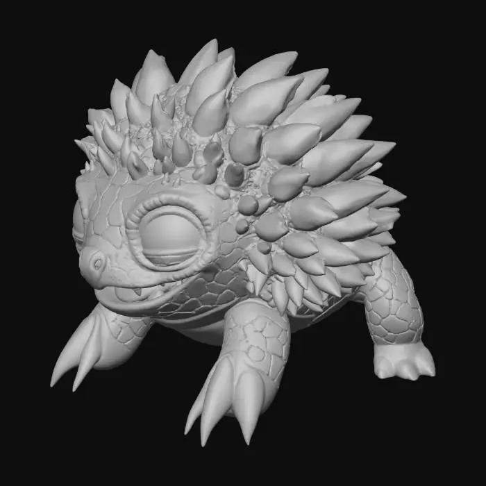 3D model for Thornlizard