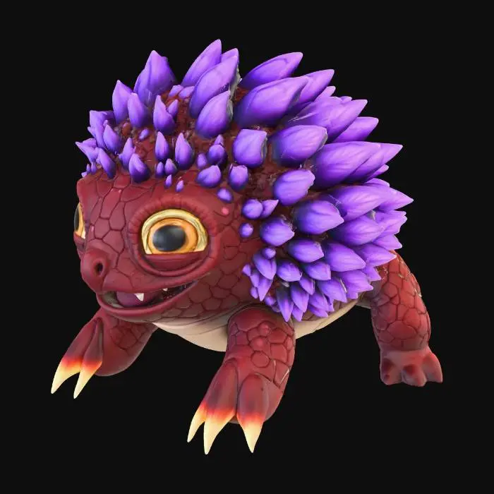 3D model for Thornlizard