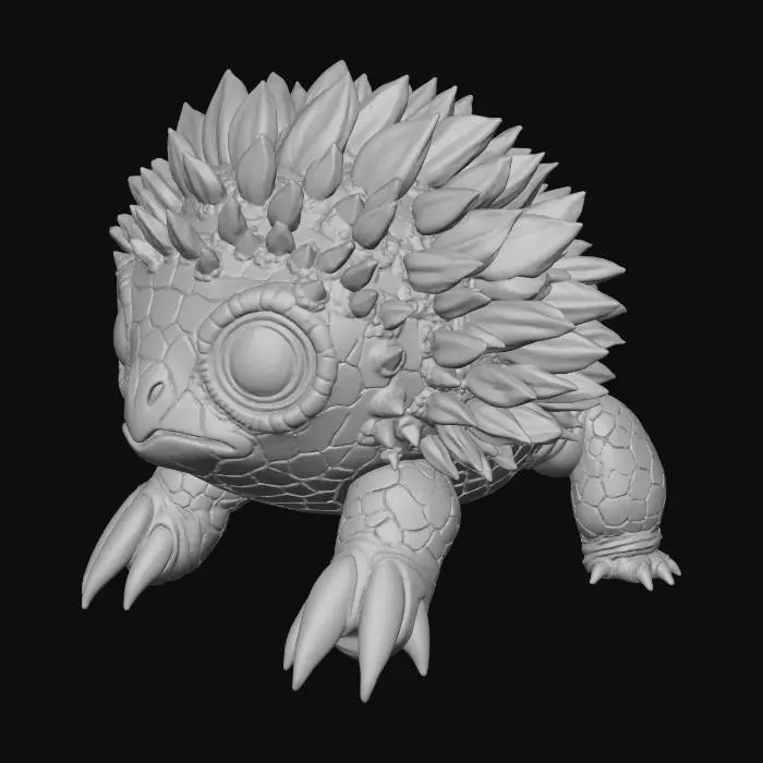 3D model for Berry Back or science name Anomalous Resonator