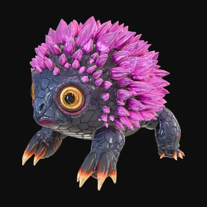 3D model for Berry Back or science name Anomalous Resonator