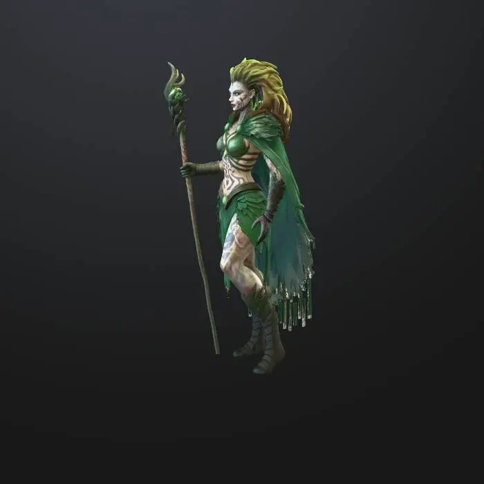 3D model for Swampy women