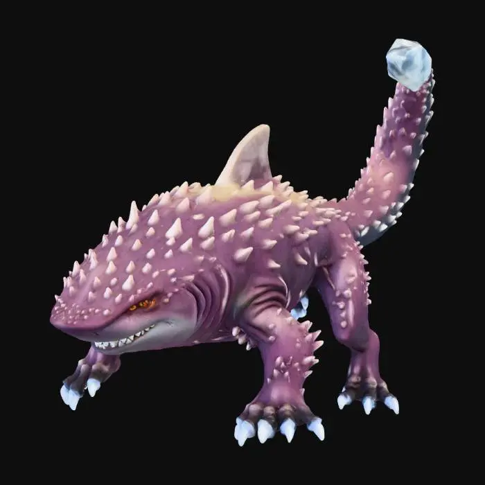 3D model for Blue Star shark alligator