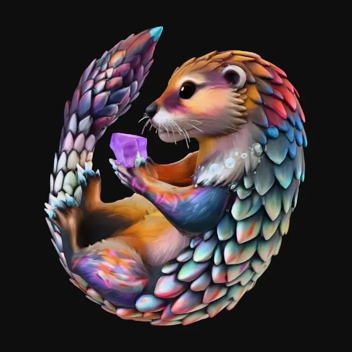 3D model for Blue Star otter