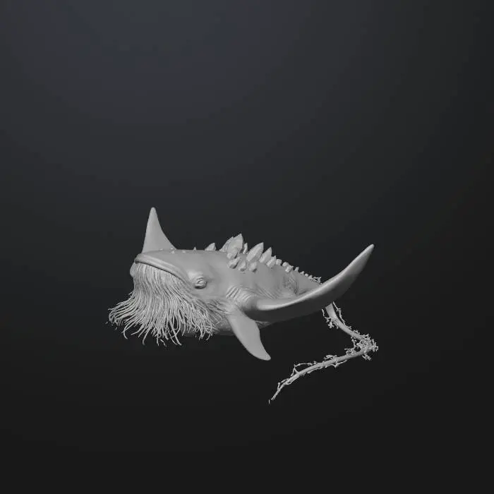 3D model for Bioluminescent Leviathan