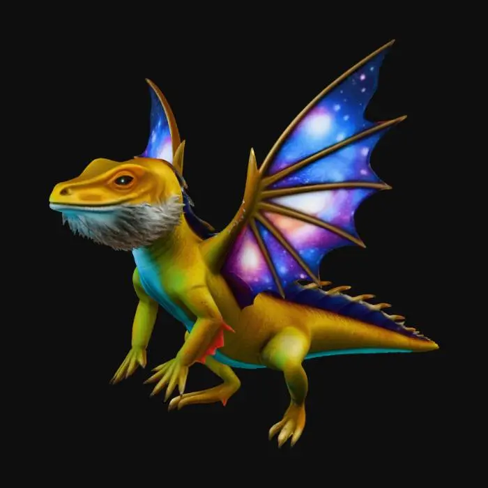 3D model for Galaxy bearded dragon