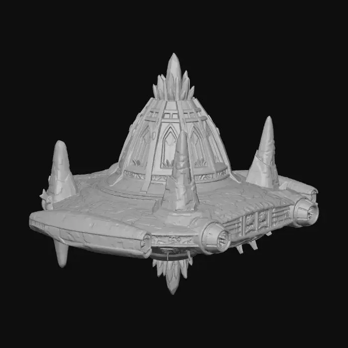 3D model for Soul splitter ship