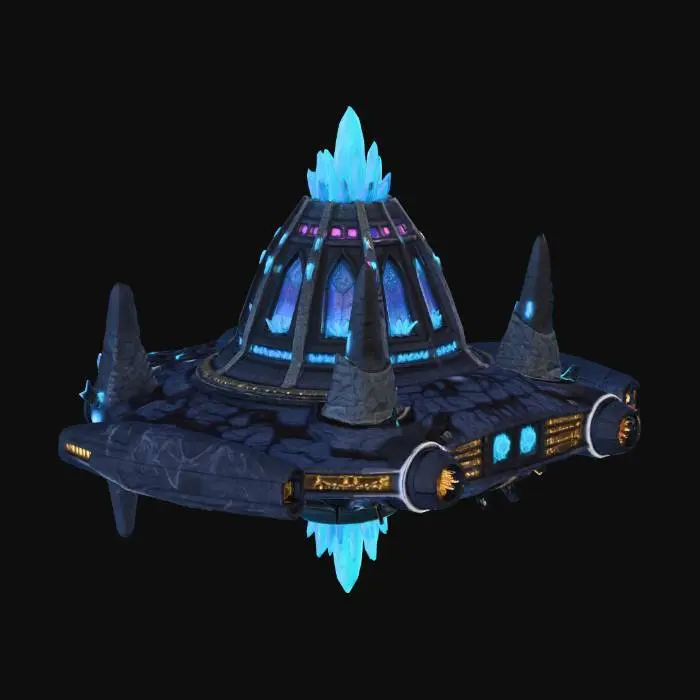 3D model for Soul splitter ship