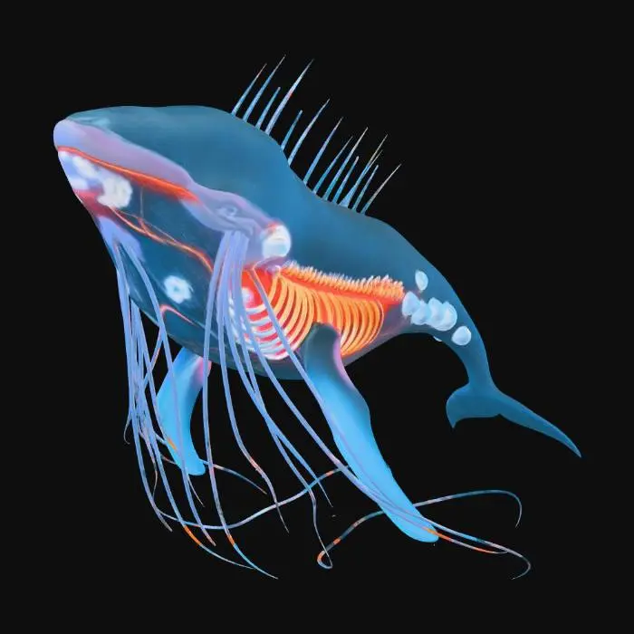 3D model for Jellyfish whale