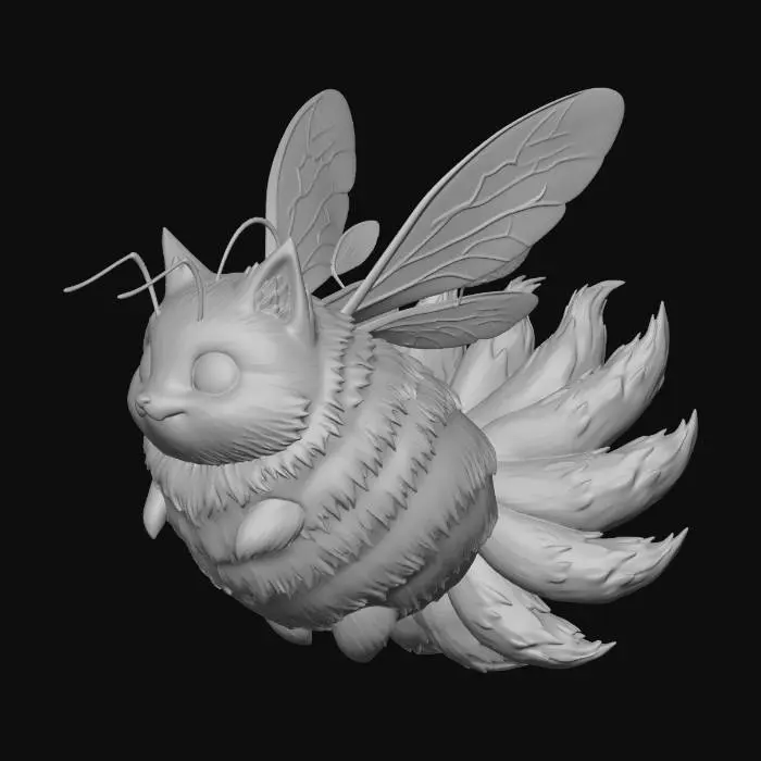 3D model for Bumblefox.