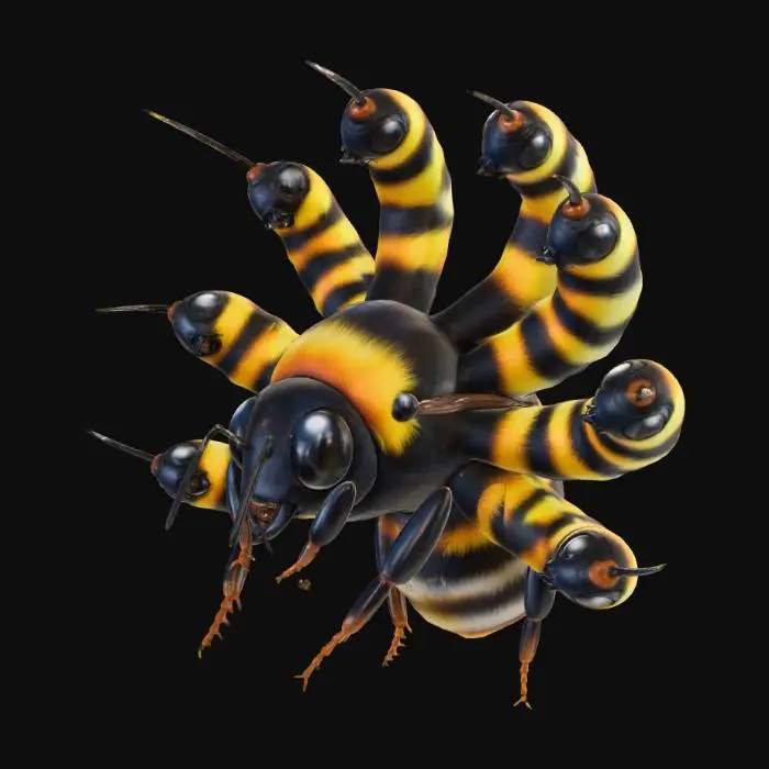3D model for Bee Arachnid Fusion