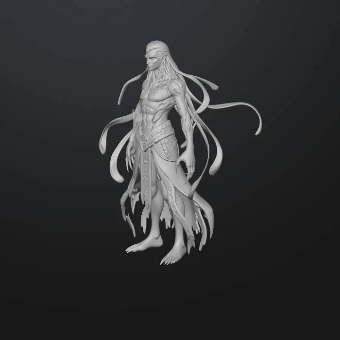 3D model for Ethereal Guardian
