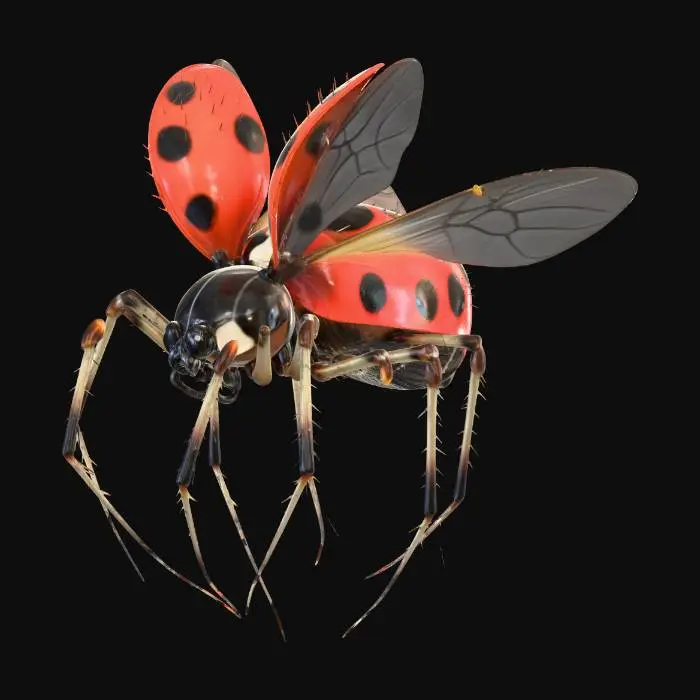 3D model for Lady Arachnid